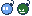 A pixelated bomb