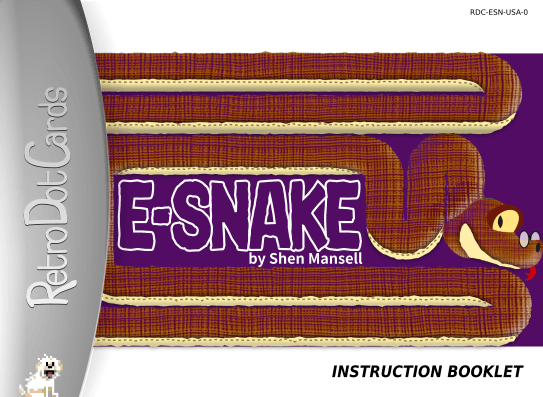 Instruction manual cover for Exo Attack