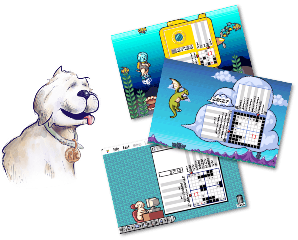Pixel Pup screenshot montage