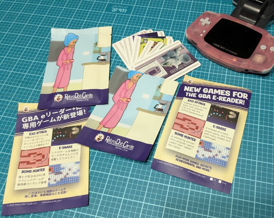 Packaging, and real production cards